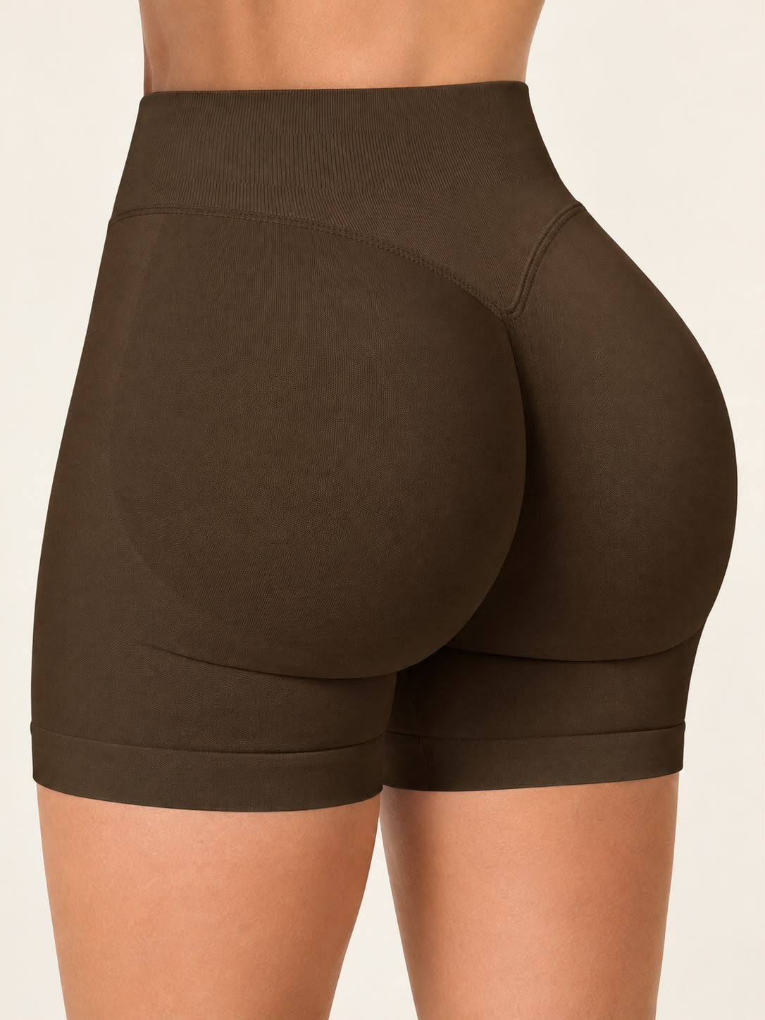 Short push up color marrón