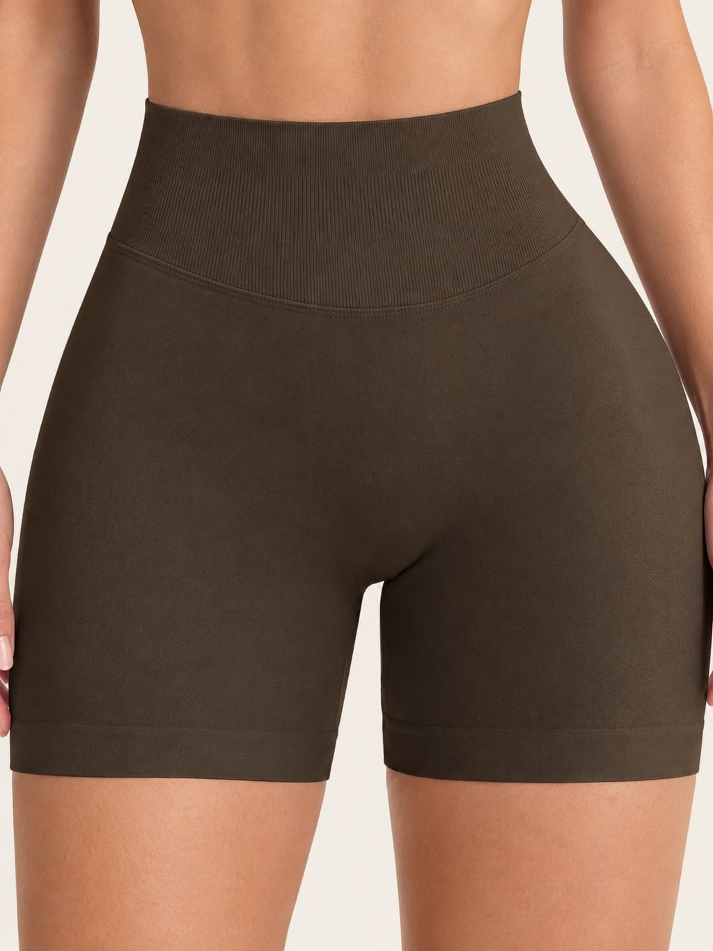 Short push up color marrón