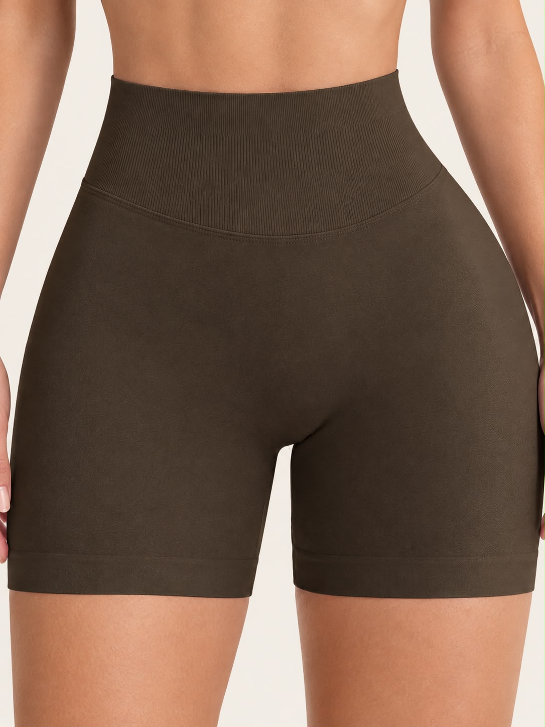 Short push up color marrón